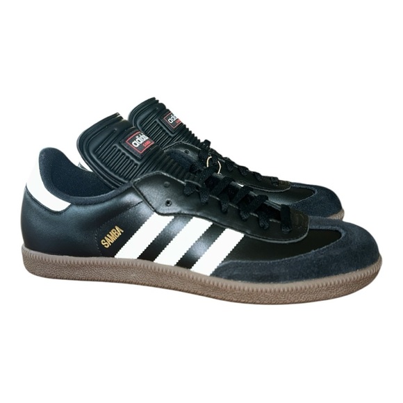 NWT Adidas Samba Classic indoor and White Sneakers size 10.5 - Picture 2 of 6